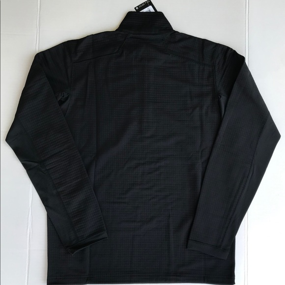 NEW NIKE MEN'S TEXTURED DRI FIT 1/2 ZIP JACKET - Picture 5 of 6